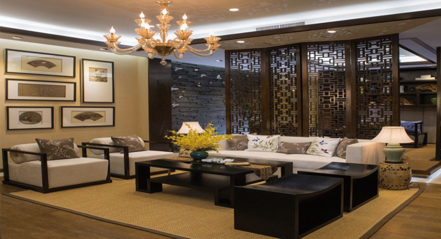 萬興壹號院中式風格